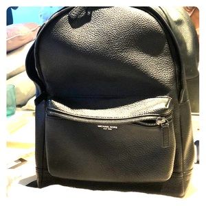 **Authentic** Michael Kors Black Leather backpack